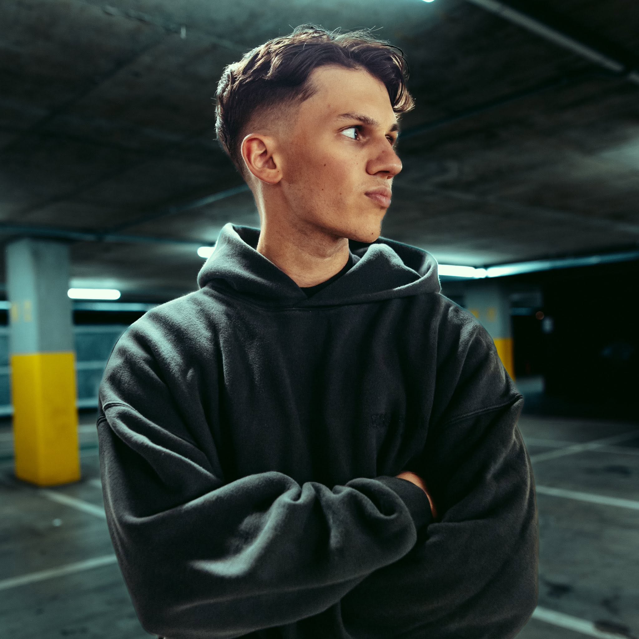 Portrait of Belfast DJ and producer Tyler Jack