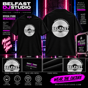 BelfastDjStudio – Official Groove T-Shirt