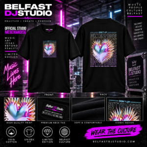 Guard Your Joy – Electric Heart T-Shirt