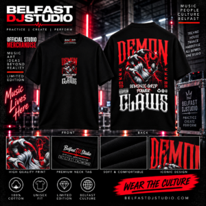 Demon Claws – Midnight Grip T-Shirt